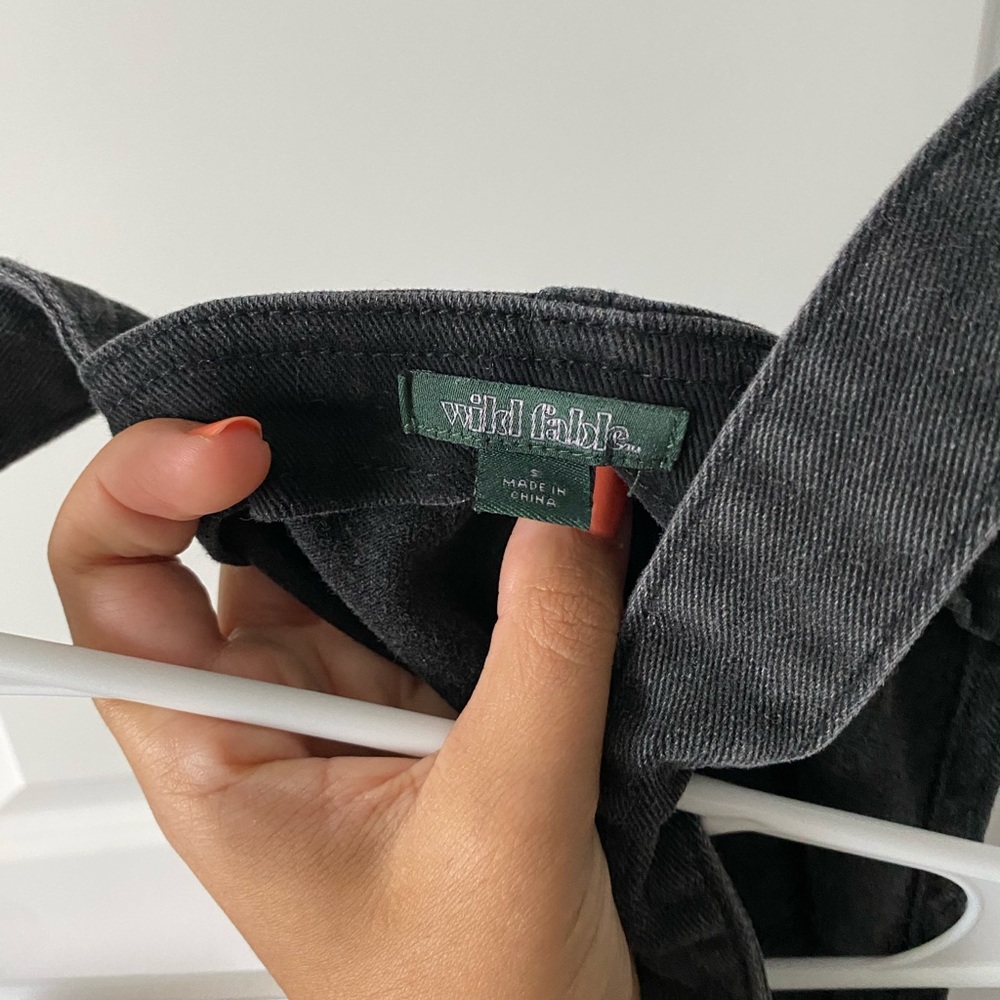 Black Overall Dress - Picture 3 of 3